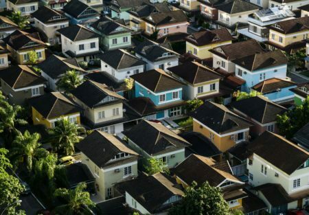 a group of houses